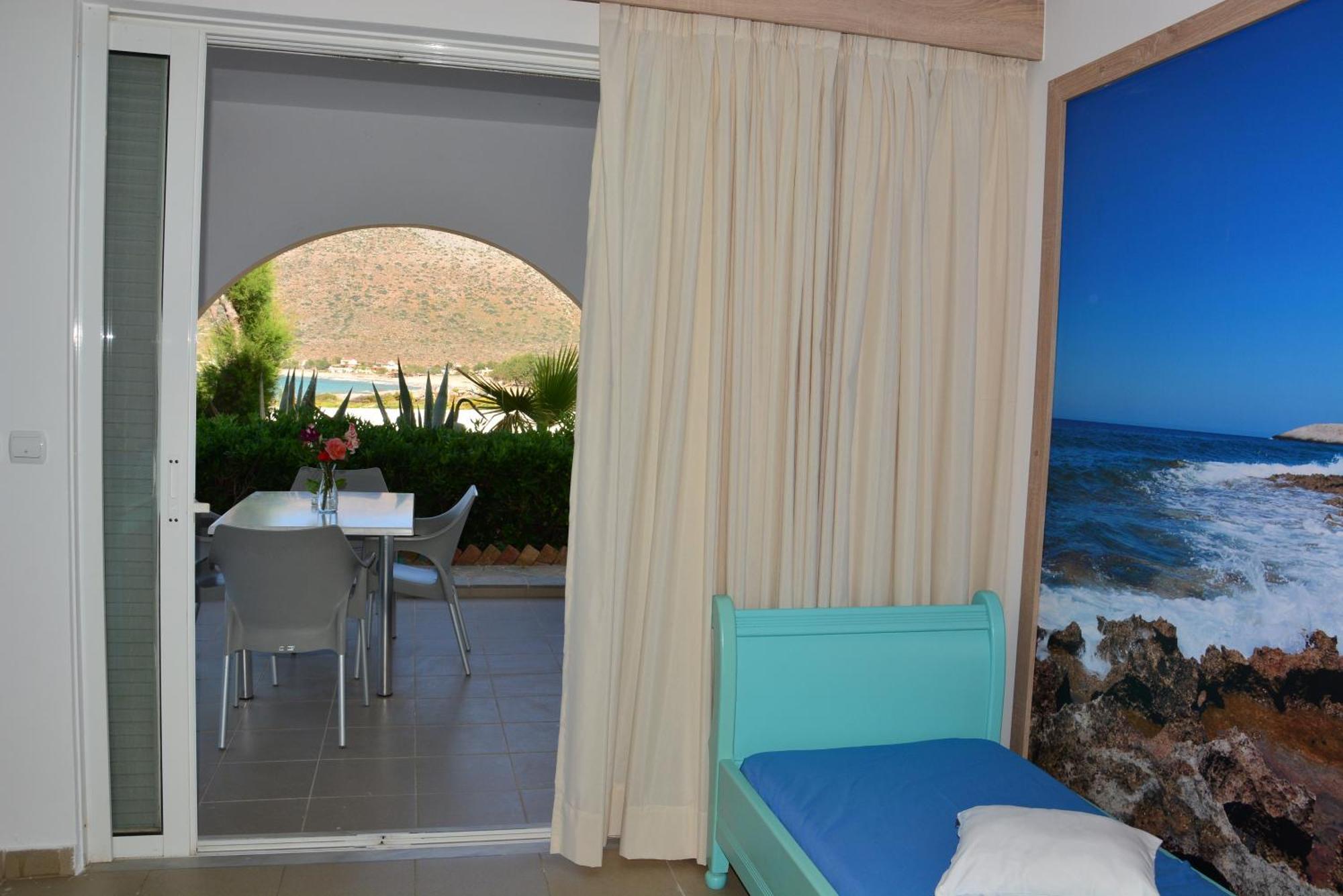 Blue Beach Villas Apartments Stavrós 部屋 写真