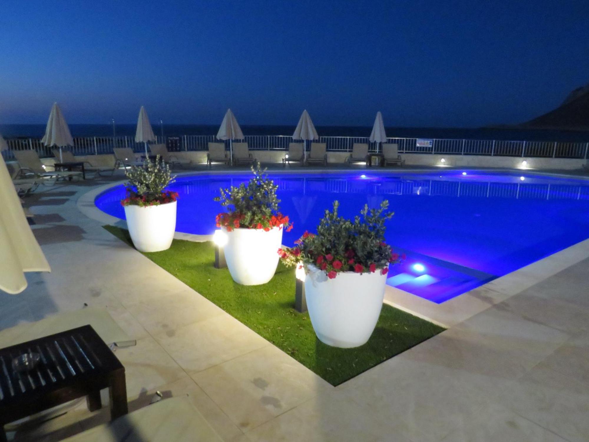 Blue Beach Villas Apartments Stavrós エクステリア 写真