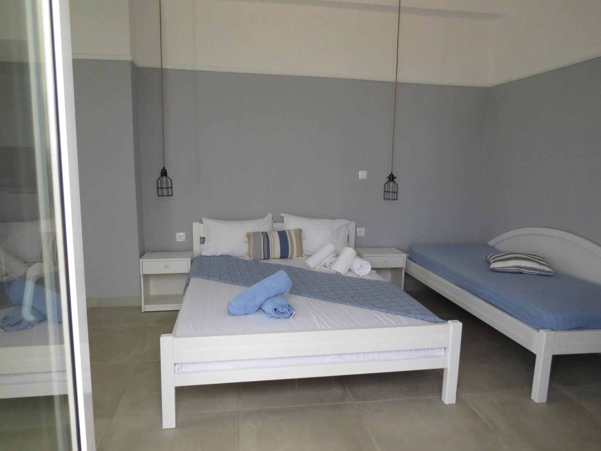 Blue Beach Villas Apartments Stavrós エクステリア 写真