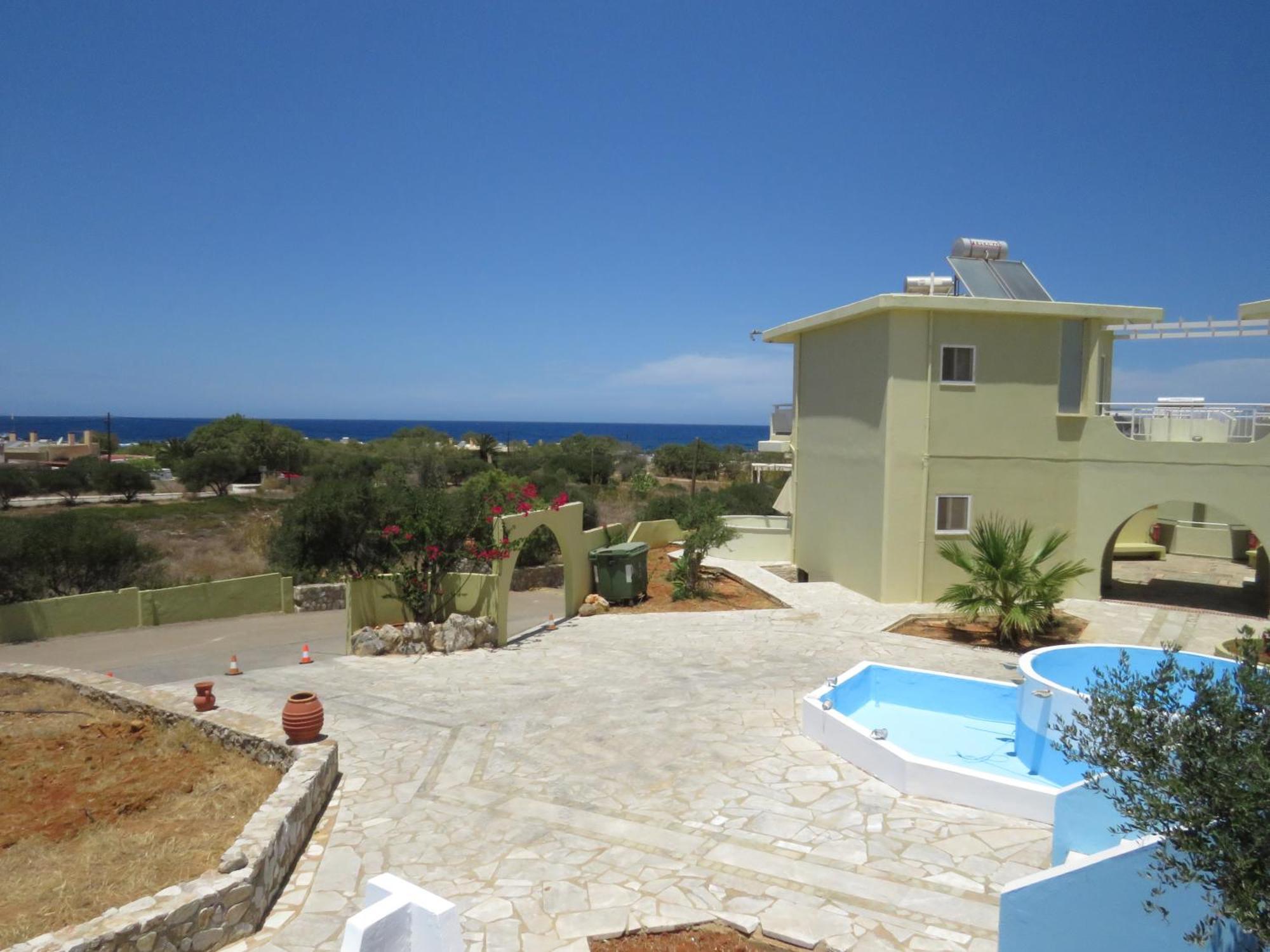 Blue Beach Villas Apartments Stavrós エクステリア 写真