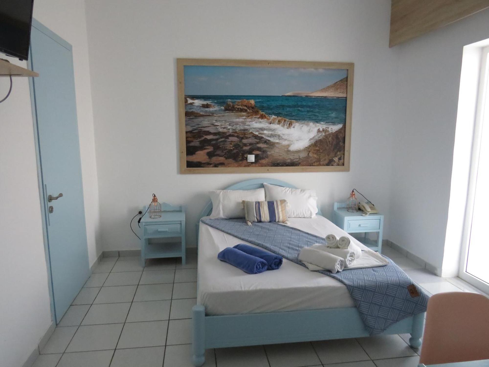 Blue Beach Villas Apartments Stavrós エクステリア 写真