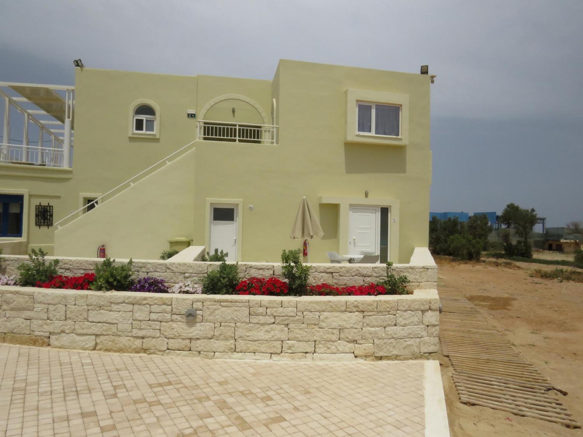 Blue Beach Villas Apartments Stavrós エクステリア 写真