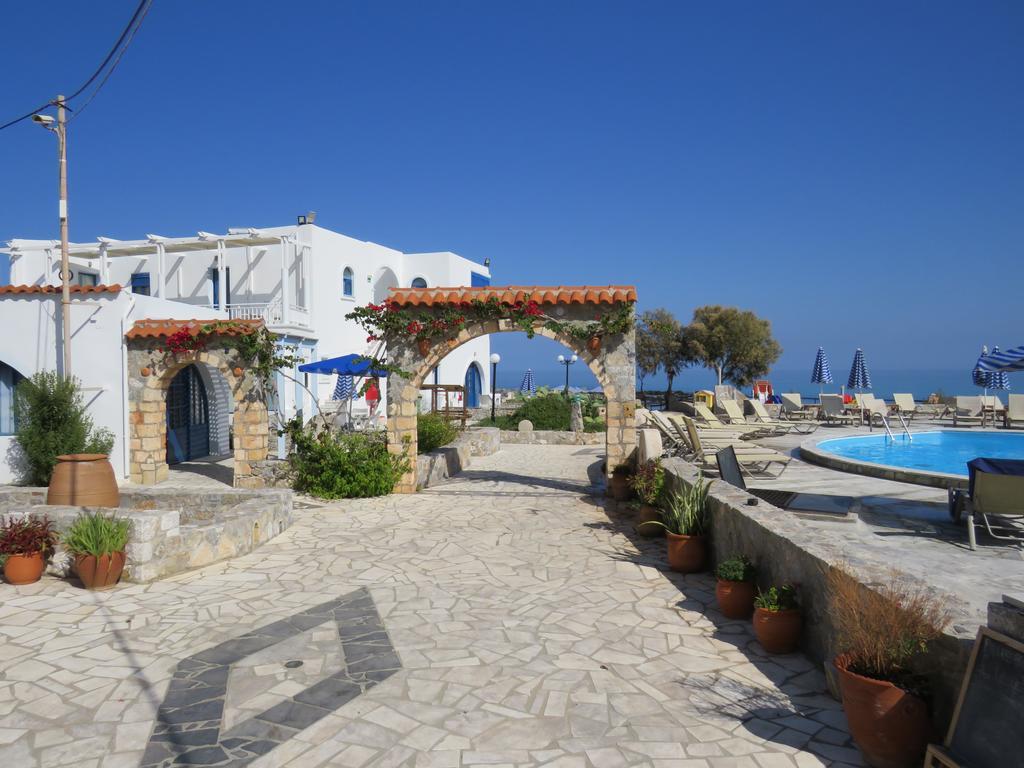 Blue Beach Villas Apartments Stavrós エクステリア 写真