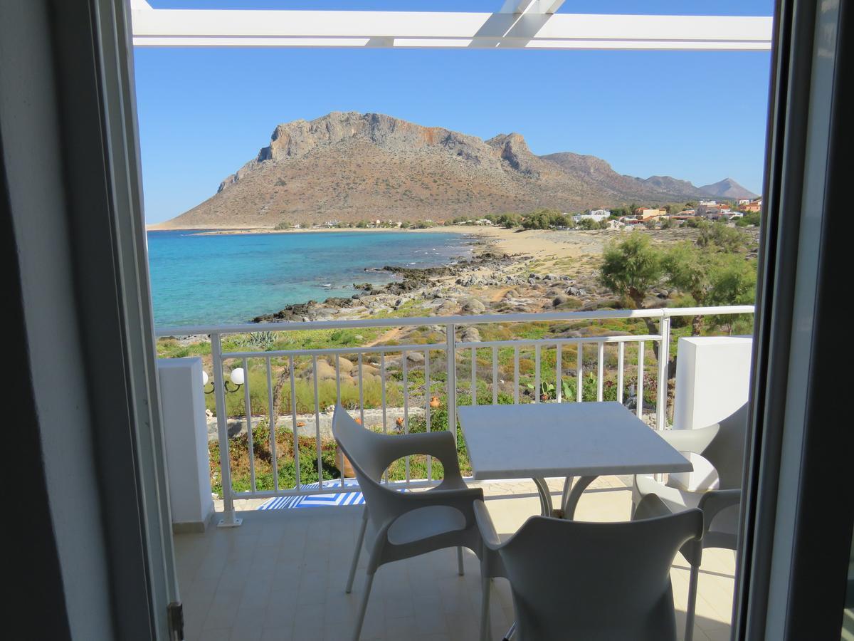 Blue Beach Villas Apartments Stavrós エクステリア 写真